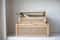 Hello Honey® Cane & Rattan Display Box with Glass Lid Set